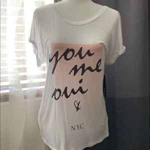 ⭐️ NWT! You Me Oui T-Shirt